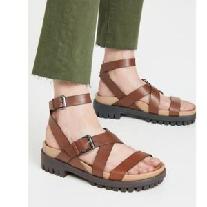 SAM EDELMAN Eleanora Lug Sole Sandals NEW